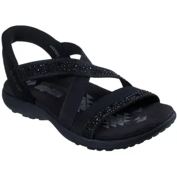 Sandale femei Skechers Reggae Slim - Summer Sparkle 163574-BBK imagine
