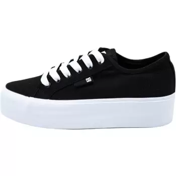 Tenisi femei DC Shoes cu platforma Manual Platform ADJS300280-BKW imagine