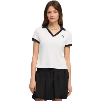Tricou femei Puma Wardrobe Ess Polo 63539502 imagine