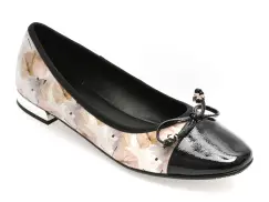 Balerini EPICA albi, 2956, din piele naturala imagine