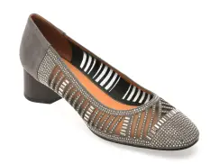 Balerini EPICA gri, 5101, din piele intoarsa imagine