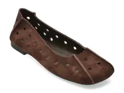 Balerini EPICA maro, 3941327, din piele intoarsa imagine