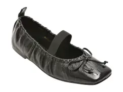 Balerini EPICA negri, 3F3765, din piele naturala lacuita imagine