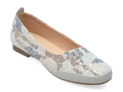 Balerini FLAVIA PASSINI albastri, 52331, din piele intoarsa imagine