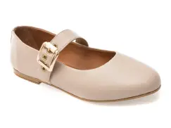 Balerini FLAVIA PASSINI gri, 152, din piele naturala imagine