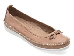 Balerini FLAVIA PASSINI gri, 2565, din piele naturala imagine