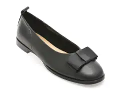 Balerini FLAVIA PASSINI negri, 1194, din piele naturala imagine