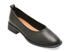 Balerini FLAVIA PASSINI negri, 1275C11, din piele naturala imagine