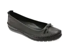 Balerini FLAVIA PASSINI negri, 2565, din piele naturala imagine