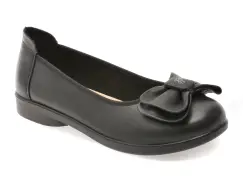 Balerini FLAVIA PASSINI negri, 2601, din piele naturala imagine