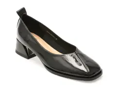 Balerini FLAVIA PASSINI negri, 38155, din piele naturala lacuita imagine