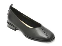 Balerini FLAVIA PASSINI negri, 5501, din piele naturala imagine
