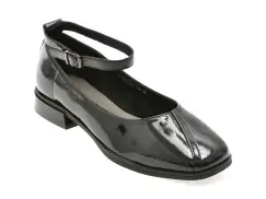 Balerini FLAVIA PASSINI negri, G11, din piele naturala lacuita imagine