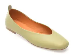 Balerini FLAVIA PASSINI verzi, 2480, din piele naturala imagine
