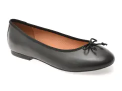 Balerini GEOX negri, D654JF, din piele naturala imagine