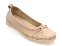 Balerini GRYXX bej, EV2815, din piele naturala imagine