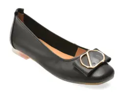 Balerini GRYXX negri, 460011, din piele naturala imagine