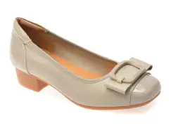 Balerini IMAGE gri, 521, din piele naturala imagine