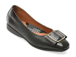 Balerini IMAGE negri, 251221, din piele naturala lacuita imagine
