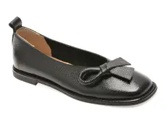 Balerini IMAGE negri, 574415, din piele naturala lacuita imagine