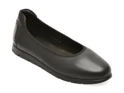 Balerini PASS COLLECTION negri, W160047, din piele naturala imagine
