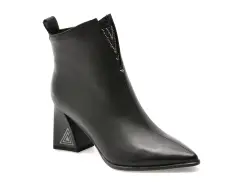 Botine ALDO negre, 3R329, din piele naturala imagine