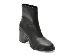 Botine ALDO negre, XIOMARA 001, din piele ecologica imagine