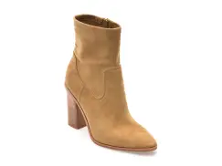 Botine casual ALDO nude, 13806161, din piele intoarsa imagine