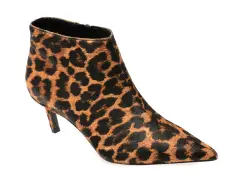 Botine elegante ALDO maro, 14055238, din piele naturala imagine