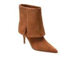 Botine elegante ALDO maro, WILAMENA 210, din piele intoarsa imagine