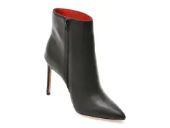 Botine elegante ALDO negre, 13659584, din piele naturala imagine