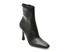 Botine elegante ALDO negre, 14118380, din piele ecologica imagine