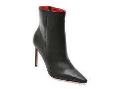Botine elegante ALDO negre, GUAVABERRY 001, din piele naturala imagine