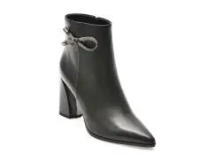 Botine elegante EPICA negre, 4C2302, din piele naturala imagine