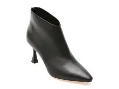 Botine elegante EPICA negre, 62269, din piele naturala imagine