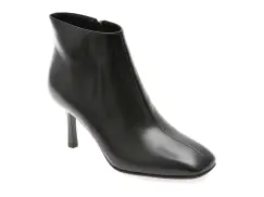 Botine elegante EPICA negre, E37860B, din piele naturala imagine