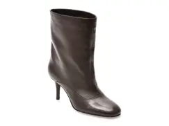 Botine elegante EPICA PREMIUM maro, 25080, din piele naturala imagine