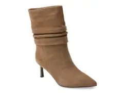 Botine elegante FLAVIA PASSINI gri, 83315, din piele intoarsa imagine