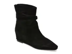 Botine EPICA negre, 63922, din piele intoarsa imagine