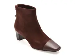 Botine EPICA visinii, 96M315, din piele intoarsa imagine