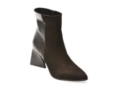 Botine FLAVIA PASSINI maro, 1219, din piele intoarsa imagine