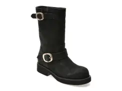 Cizme GRYXX gri, 248098, din piele intoarsa imagine