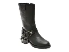 Cizme GRYXX negre, 202721, din piele naturala imagine