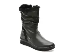 Cizme IMAC negre, 856708, din piele naturala imagine