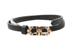 Curea ALDO neagra, ROYDS 970, din piele ecologica imagine