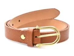 Curea EPICA maro, F31, din piele naturala imagine