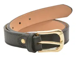 Curea EPICA neagra, F34, din piele naturala imagine