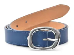 Curea GRYXX albastra, FG3, din piele naturala imagine