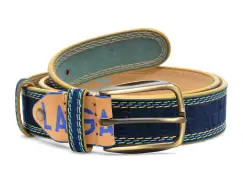 Curea LA GALERE bleumarin, 8971640, din piele intoarsa imagine