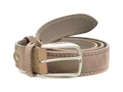 Curea LA GALERE maro, 0671640, din piele intoarsa imagine